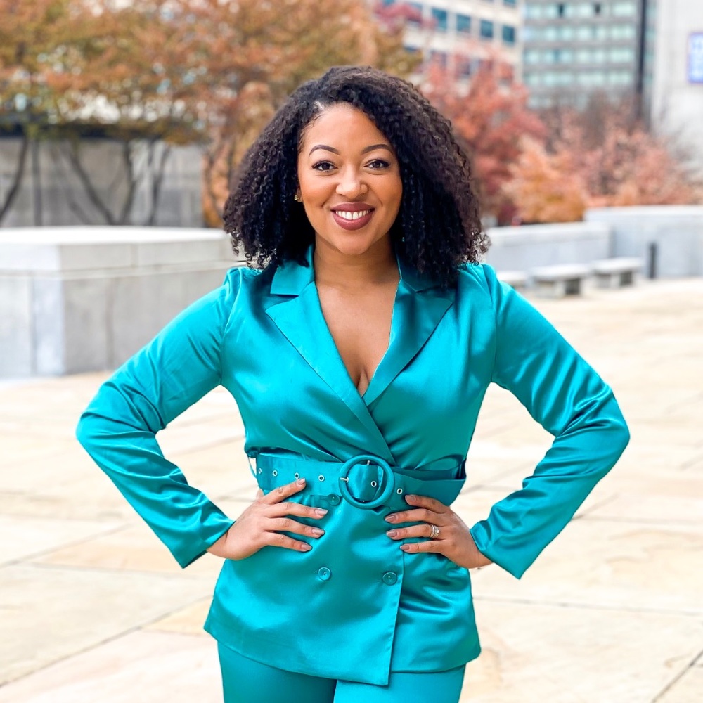 Turquoise Blue Suit